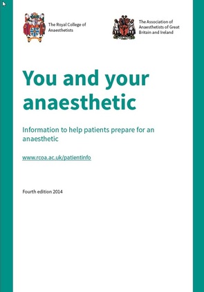 You and Your Anaesthetic